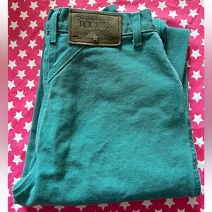 Vintage light teal Rockies